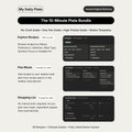 The 10-Minute Plate Bundle